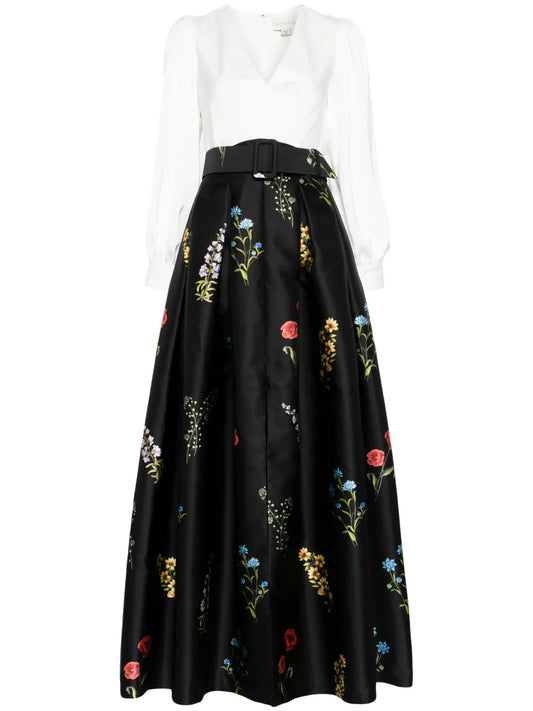Zoe Colour-Block Gown