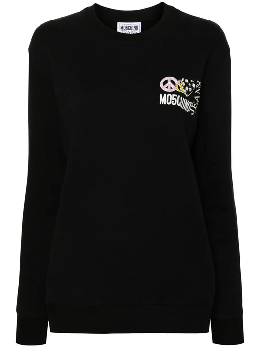 Logo-Print Cotton Sweatshirt
