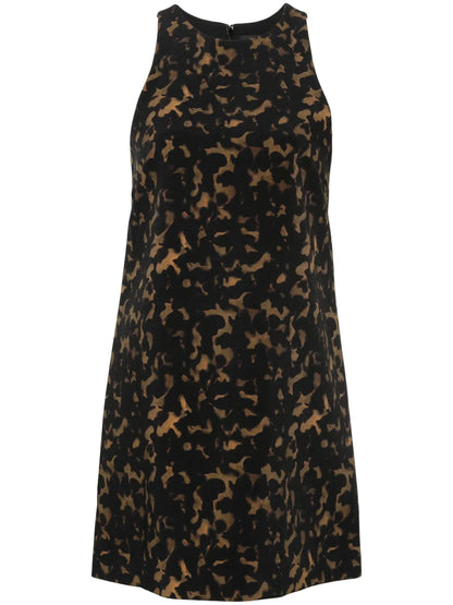 Tortoiseshell Shift Dress
