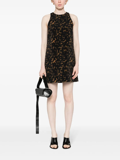 Tortoiseshell Shift Dress