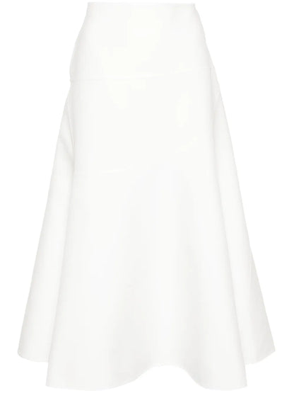 Asymmetric Midi Skirt
