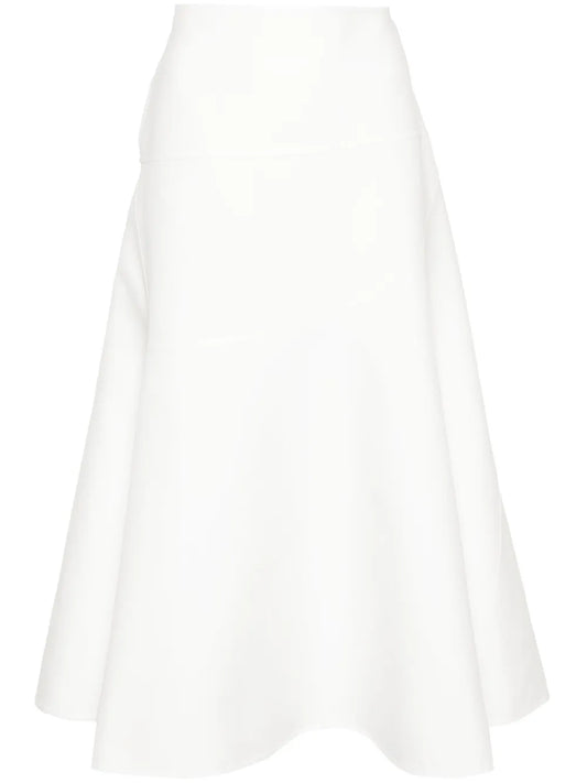 Asymmetric Midi Skirt