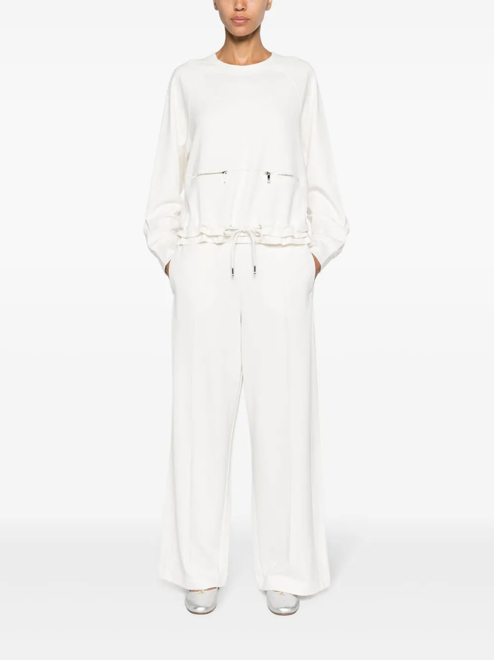 High-Waist Track Trousers