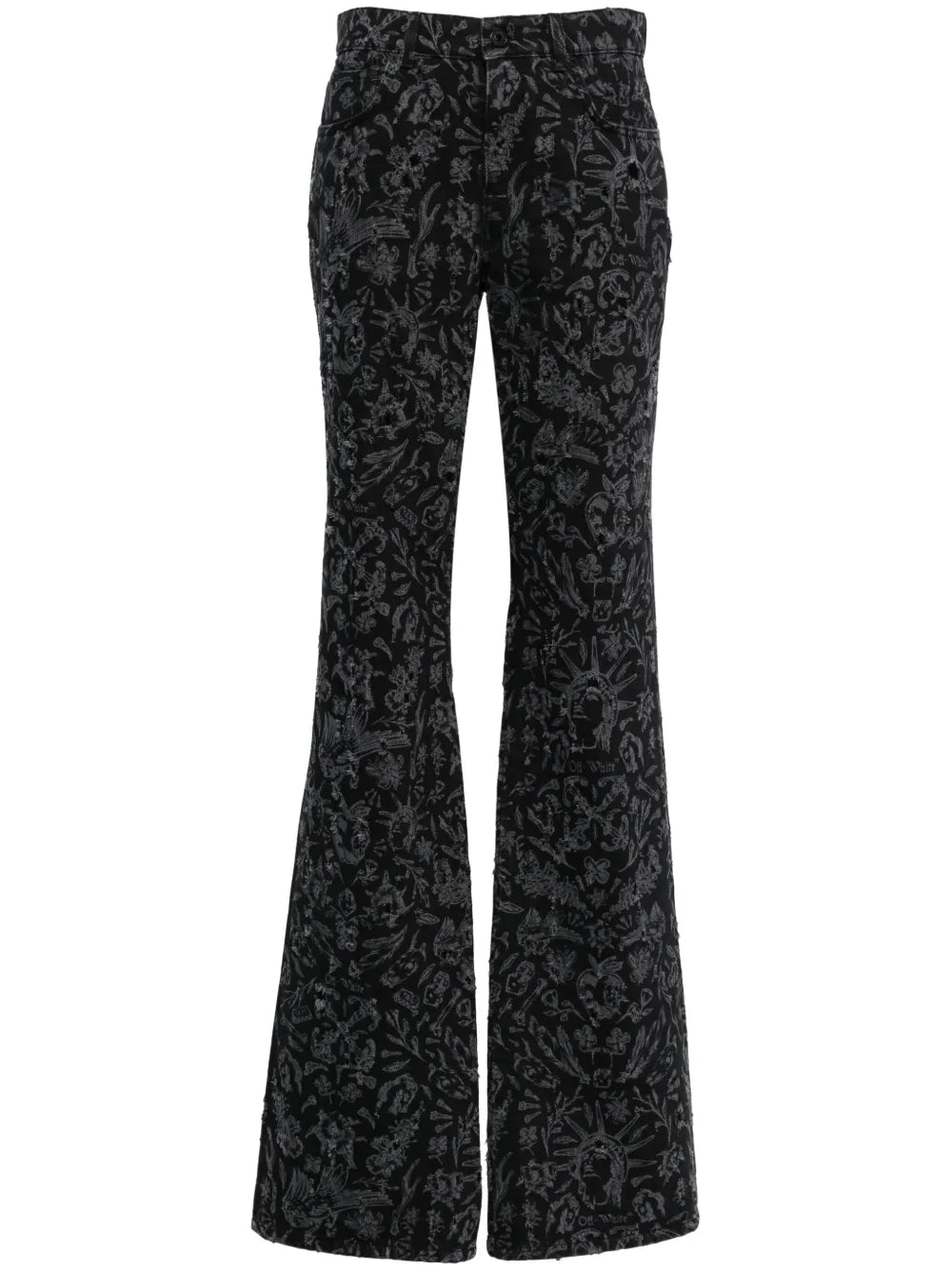 Tattoo Straight-Leg Jeans