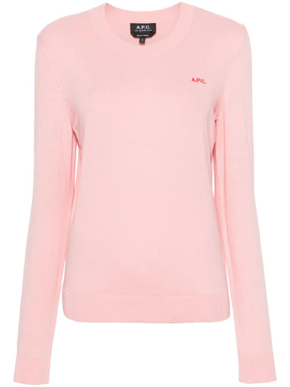 Logo-Embroidered Cotton Jumper
