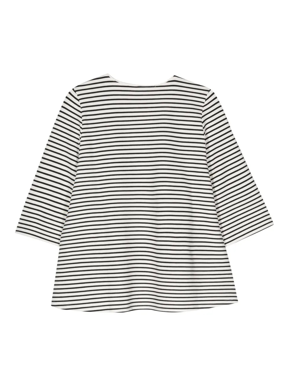 Logo-Plaque Striped T-Shirt