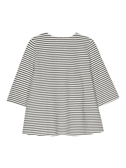 Logo-Plaque Striped T-Shirt
