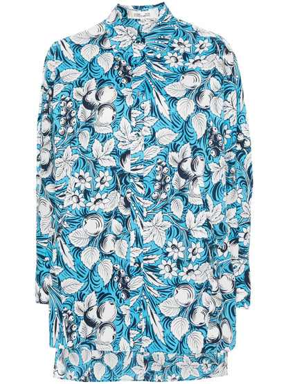 Caleb Botanical-Print Shirt
