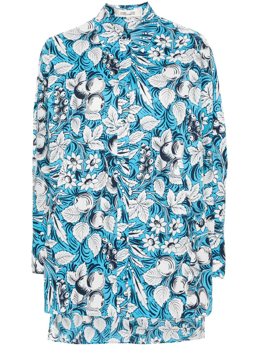 Caleb Botanical-Print Shirt