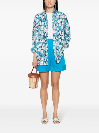Caleb Botanical-Print Shirt