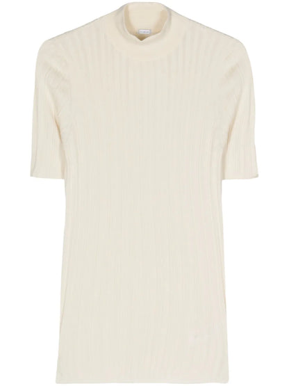Ribbed-Knit Top