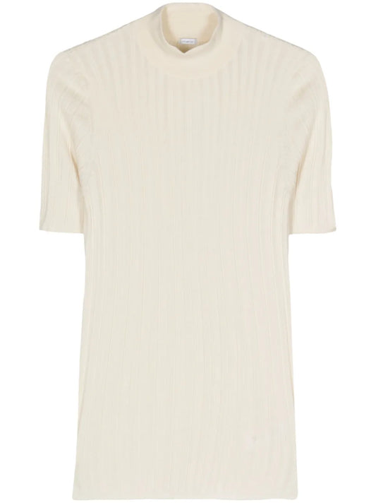 Ribbed-Knit Top