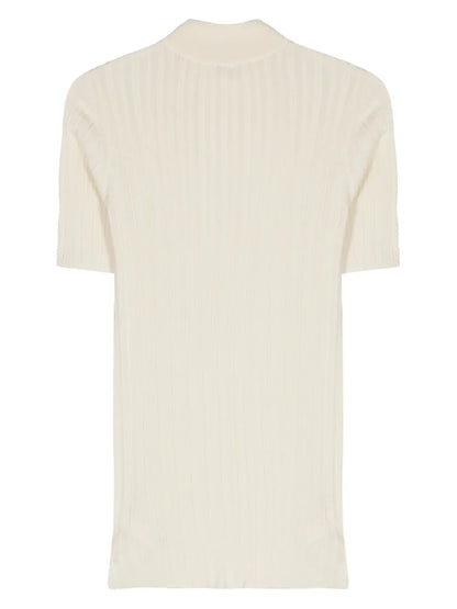 Ribbed-Knit Top