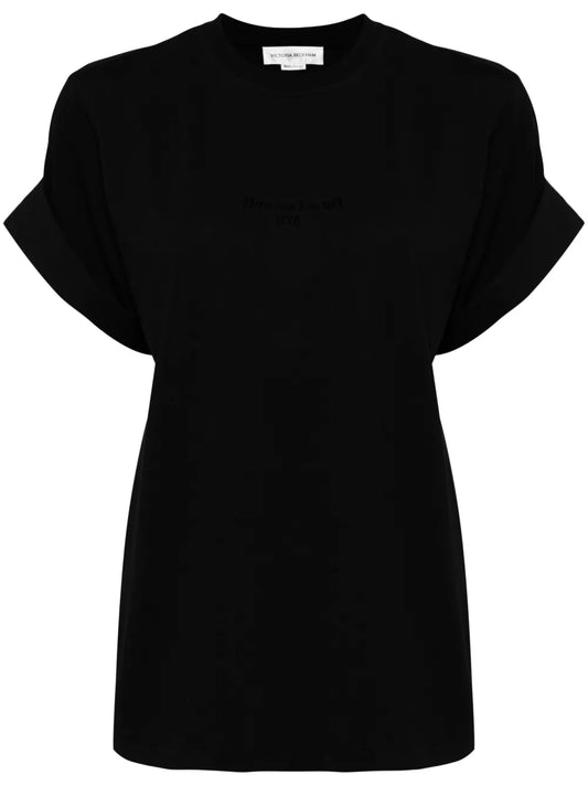 Slogan-Print Cotton T-Shirt