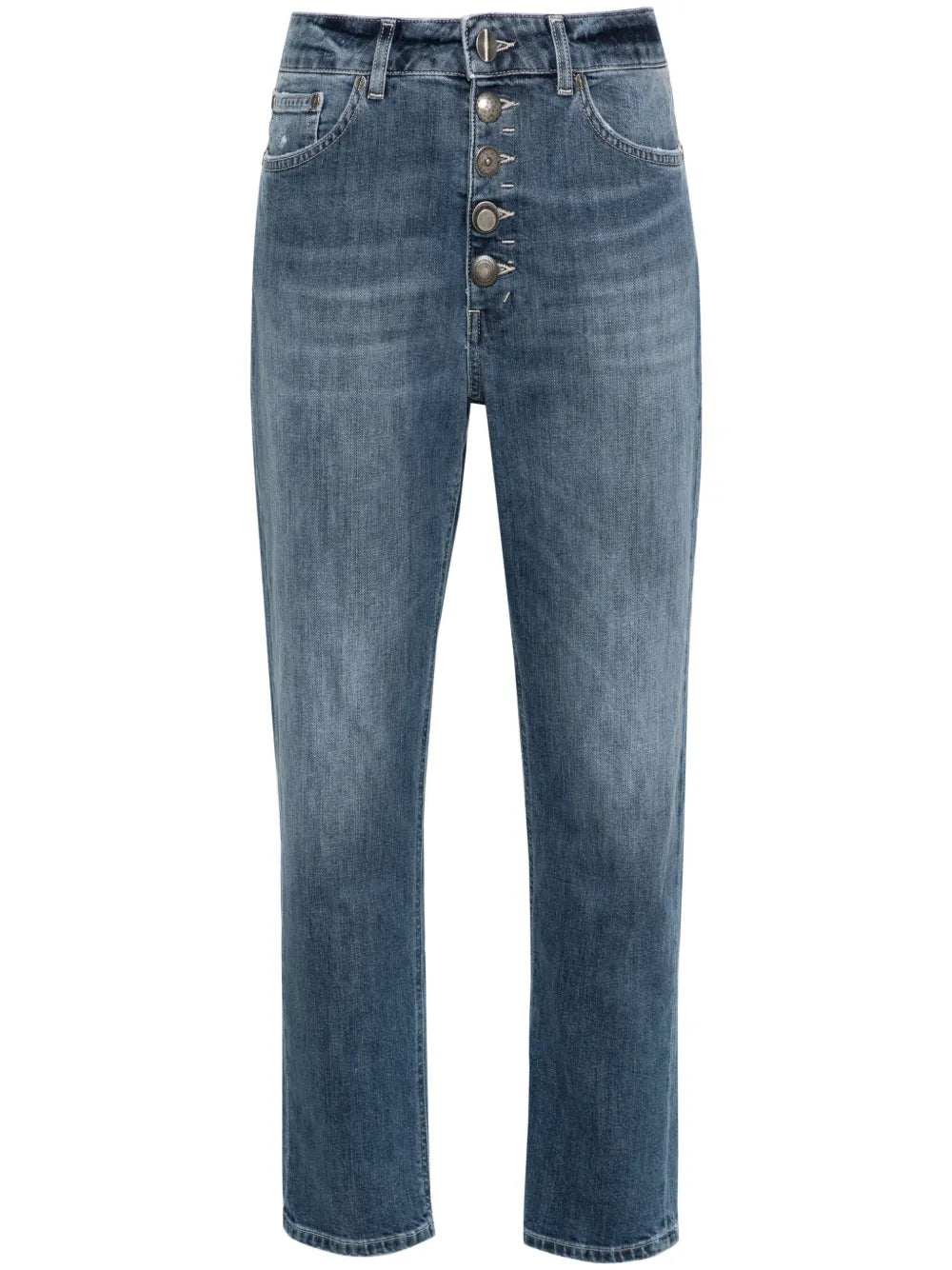 Koons High-Rise Cropped Jeans