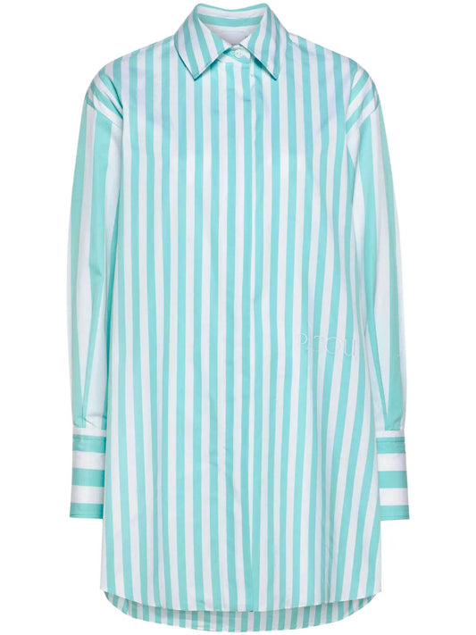 Cotton Mini Shirtdress