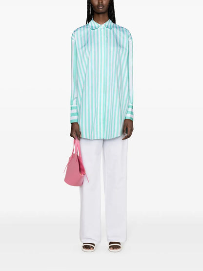 Cotton Mini Shirtdress