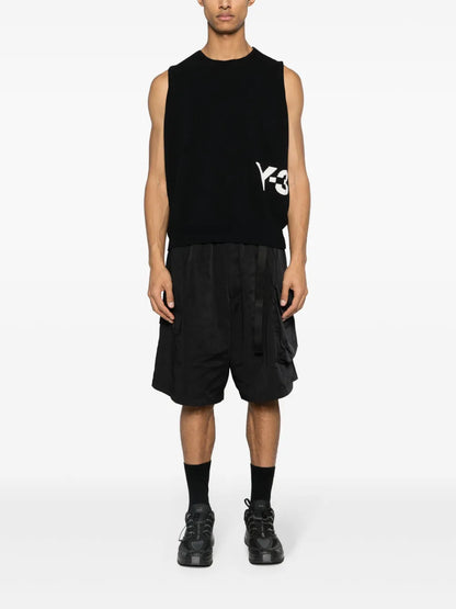 Logo-Intarsia Vest