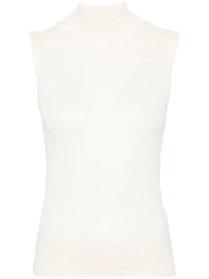 Sleeveless Knitted Top