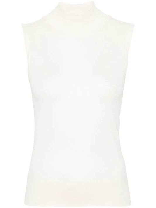 Sleeveless Knitted Top