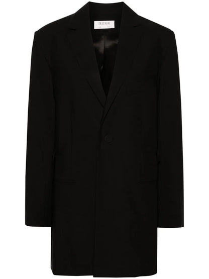 Belted Wool Blazer