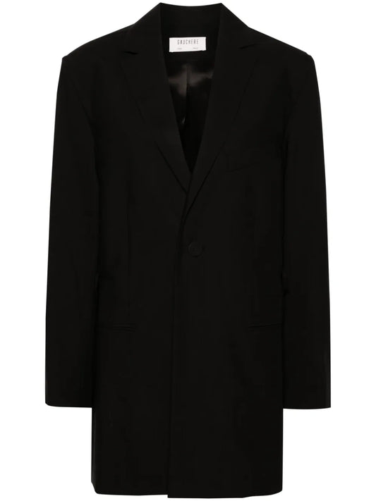 Belted Wool Blazer