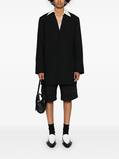 Belted Wool Blazer