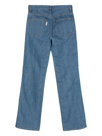 Decorative Zip-Detail Jeans