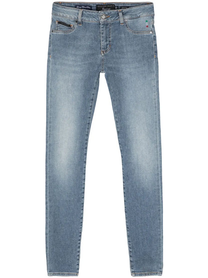 Mid-Rise Skinny Jeans