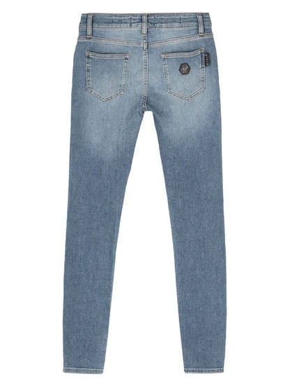 Mid-Rise Skinny Jeans