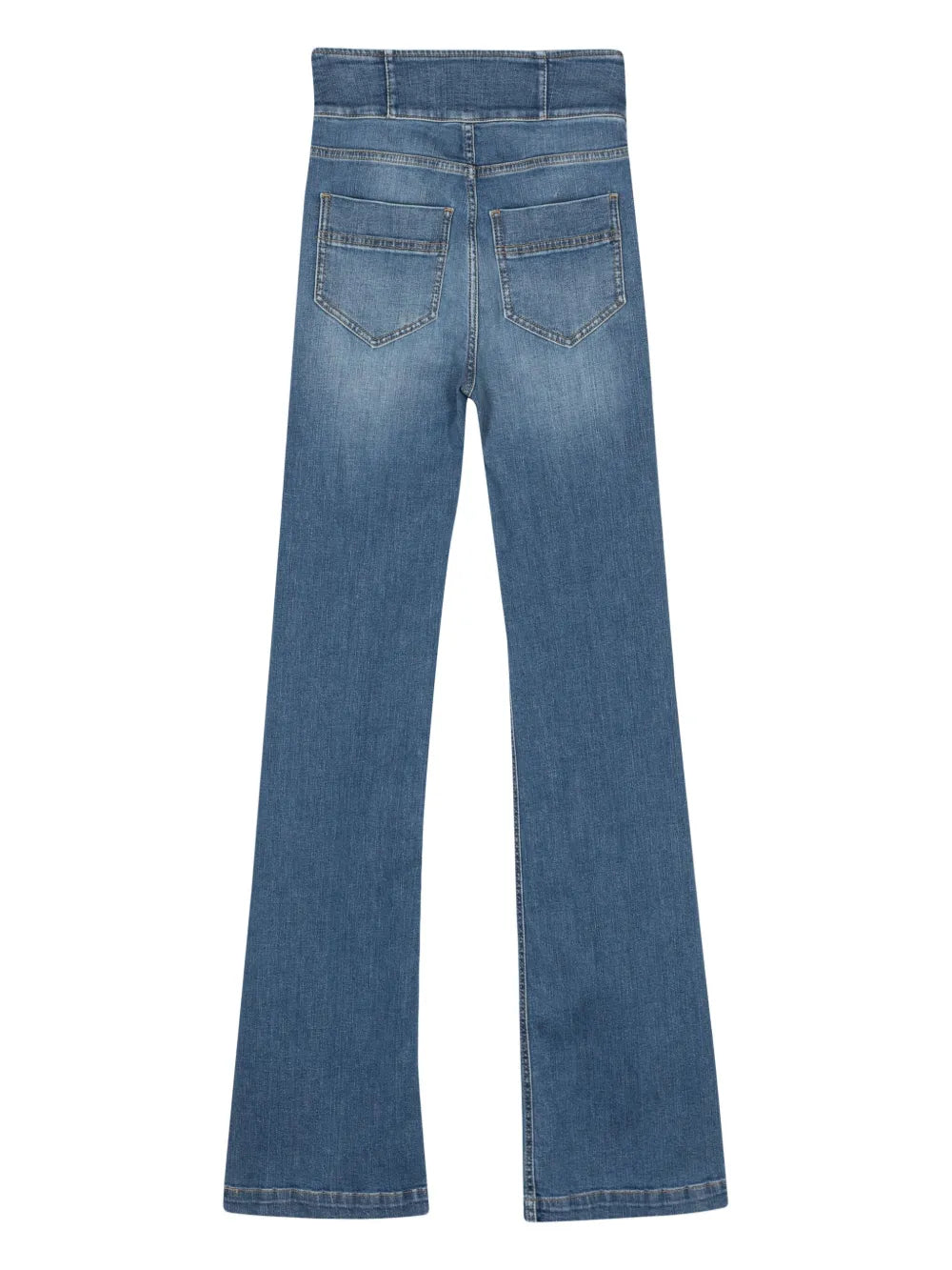 High-Rise Bootcut Jeans