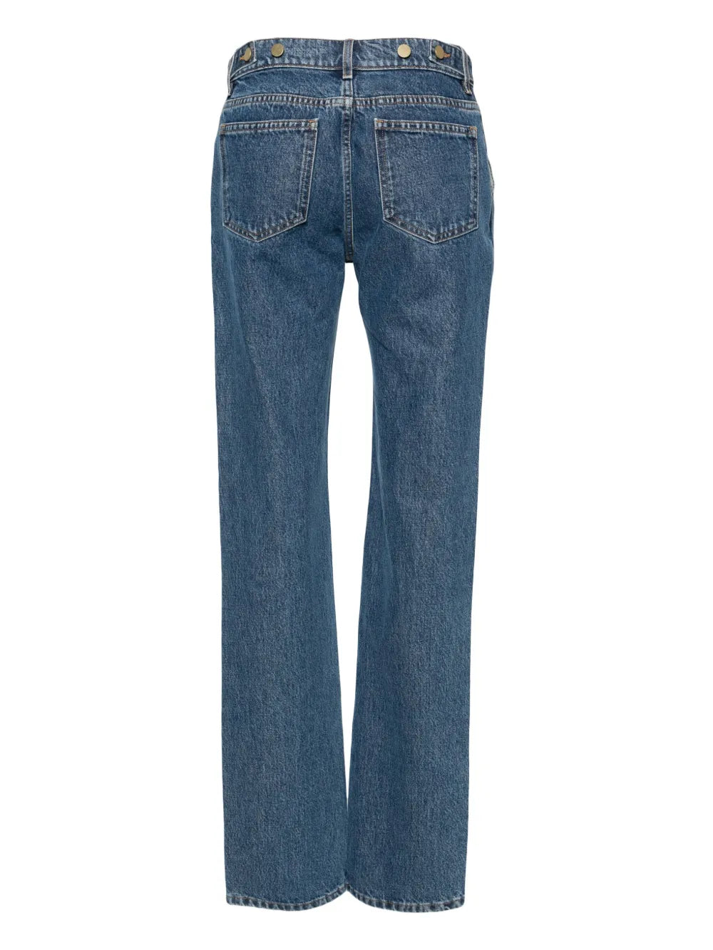 Low-Rise Straight Jeans