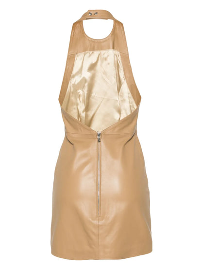 Andy Leather Minidress