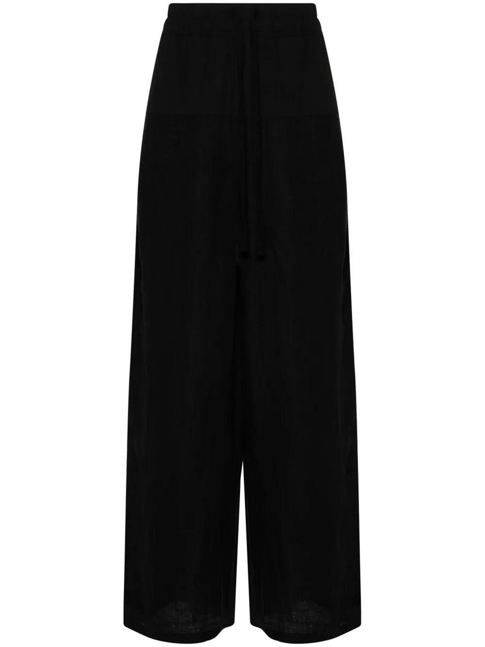 Chambray Linen Wide Trousers