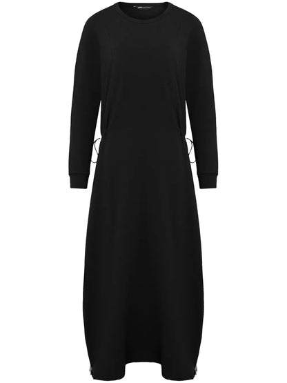 Metadona Drawstring Maxi Dress