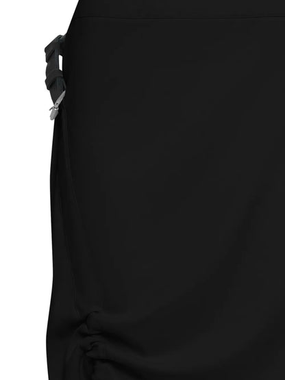 Fosforo Draped Midi Skirt