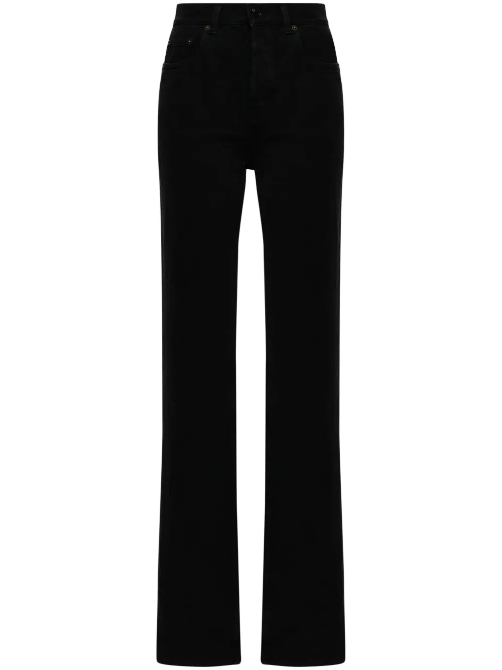 High-Rise Straight Jeans
