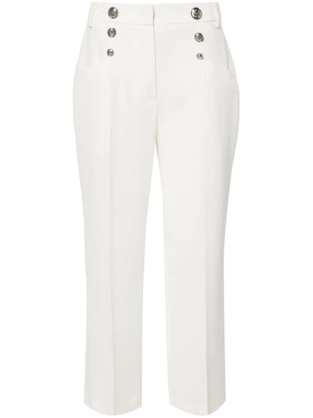 Mid-Rise Tailored Trousers