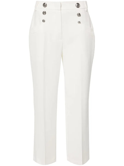 Mid-Rise Tailored Trousers