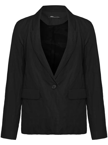 Glicol Crinkled-Effect Blazer