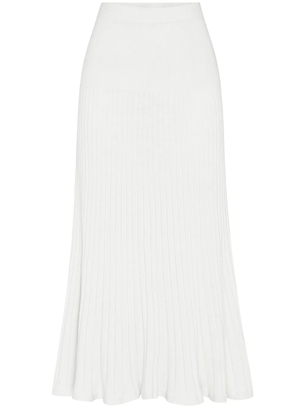 Amber Ribbed-Knit Maxi Skirt