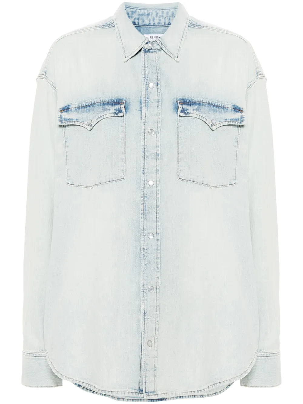 Long-Sleeve Denim Shirt