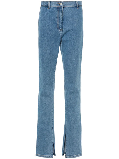 High-Rise Slim-Fit Jeans