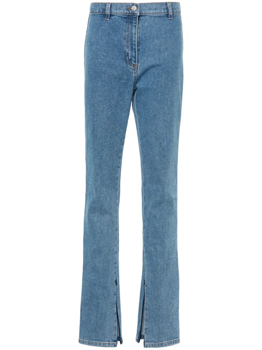 High-Rise Slim-Fit Jeans