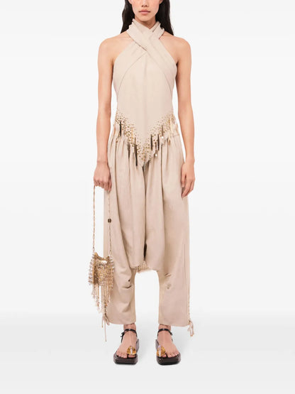 Drop-Crotch Trousers