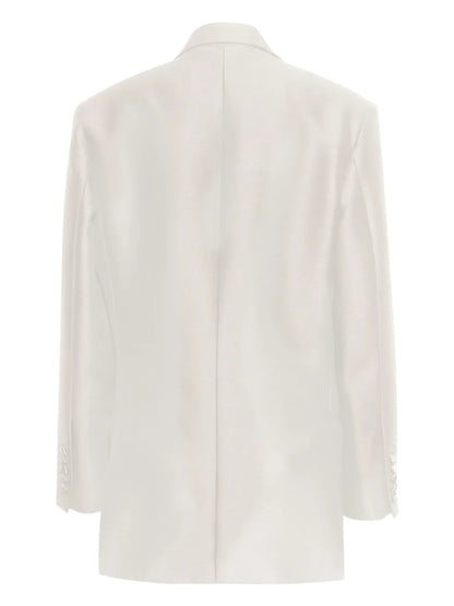 Wool-Silk Radzimire Tux Jacket