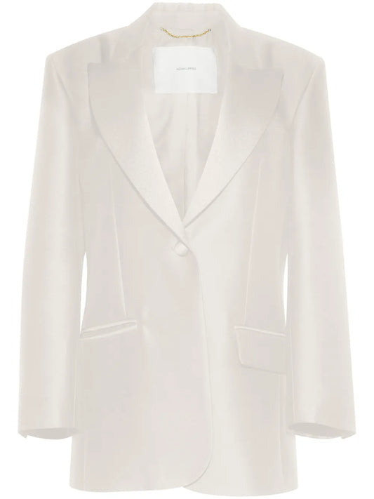 Wool-Silk Radzimire Tux Jacket