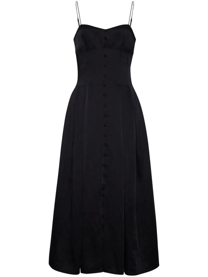 Rickie Satin Midi Dress