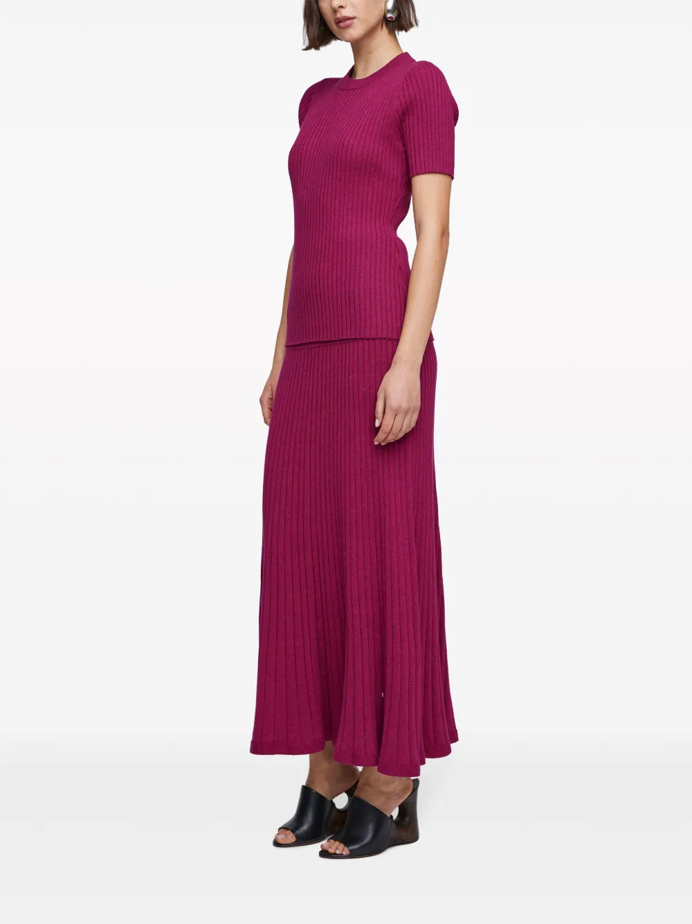 Bebe Ribbed-Knit Jumper