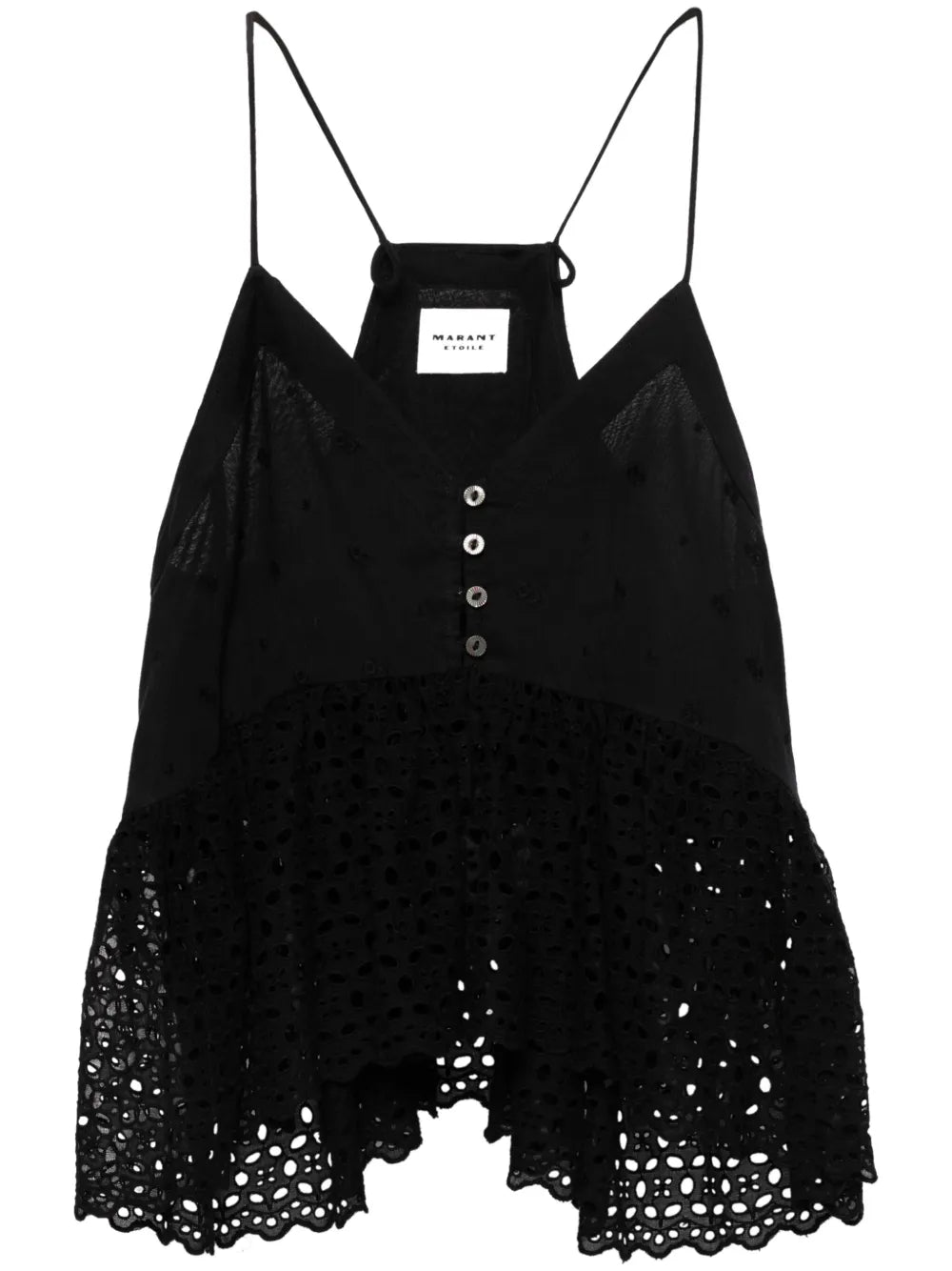 Sogane Broderie-Anglaise Top